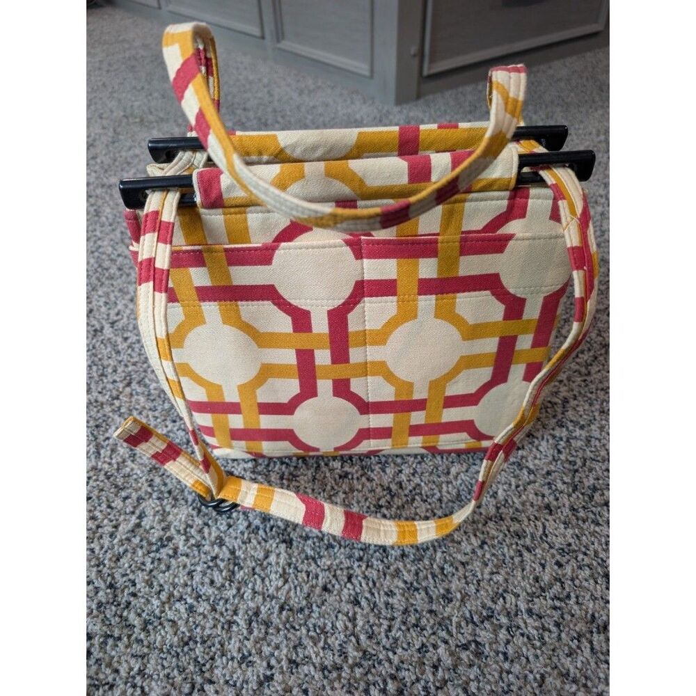 Vintage geometric Toby Weston handbag